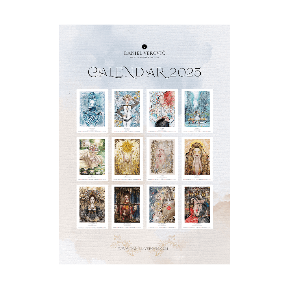 Daniel Verovic Studio "CALENDAR 2025" – Bild 2