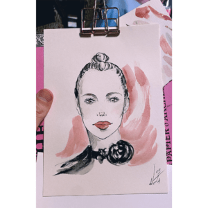 Live-Event-Drawing / Zeichnen / Portrait-Illustrationen Breidenbacher Hof
