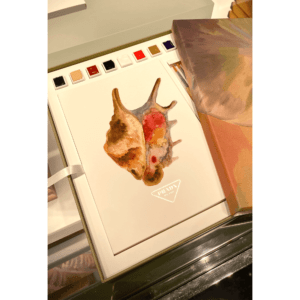 Live-Illustration / Verzierung In-Store-Event PRADA Düsseldorf
