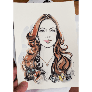 Live-Event-Drawing / Zeichnen / Portrait-Illustrationen In-Store-Event