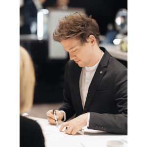 Illustrator Daniel Verović in Store-Event Tifffany & Co. Düsseldorf