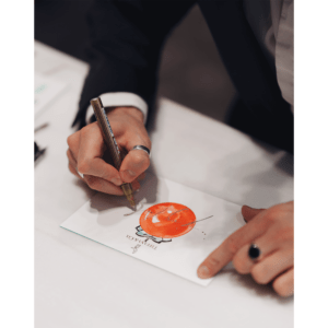 Illustrator Daniel Verović in Store-Event Tiffany & Co. Düsseldorf