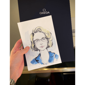 Live-Event-Drawing / Zeichnen / Portrait-Illustrationen In-Store-Event