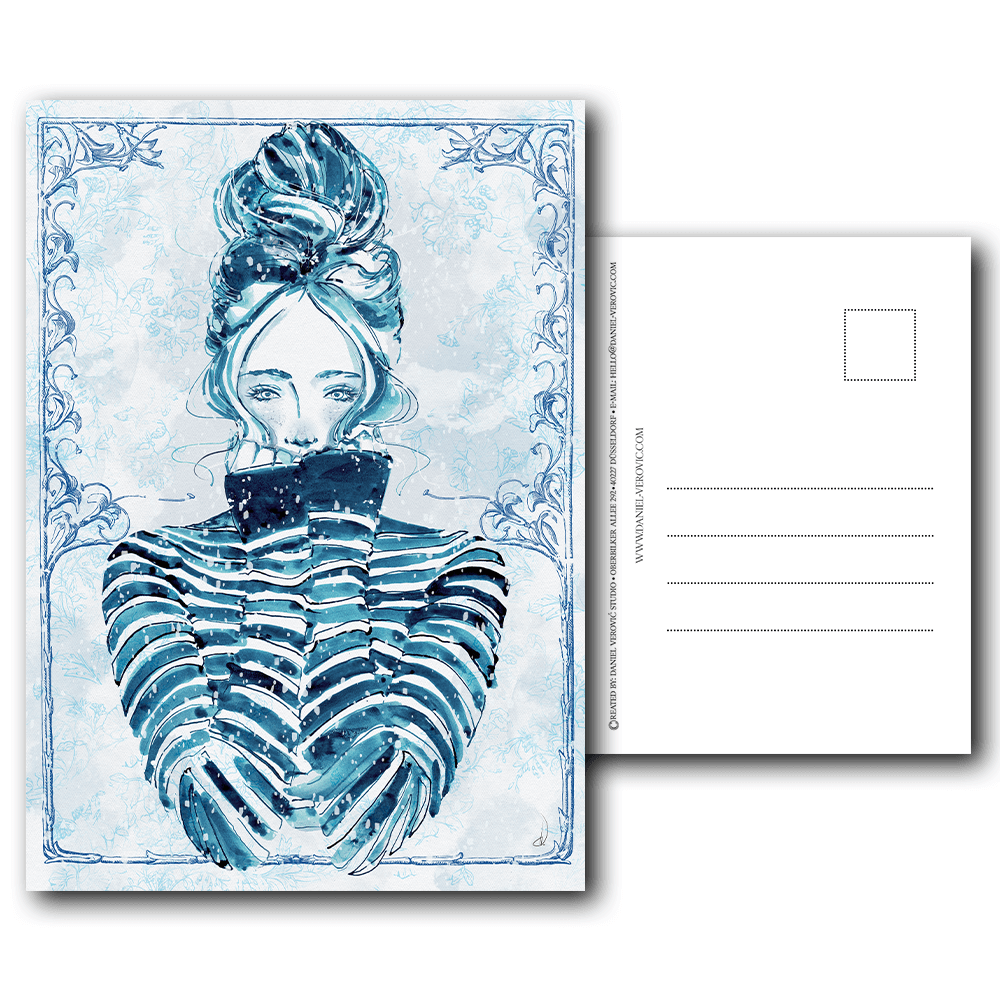 Postkartenillustration