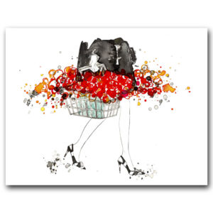 Original-Artwork Flower Walk