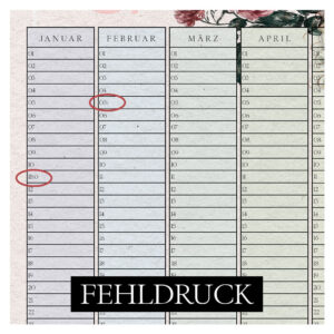 Fehldruck Info
