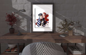 Orignal Artwork Mock-Up